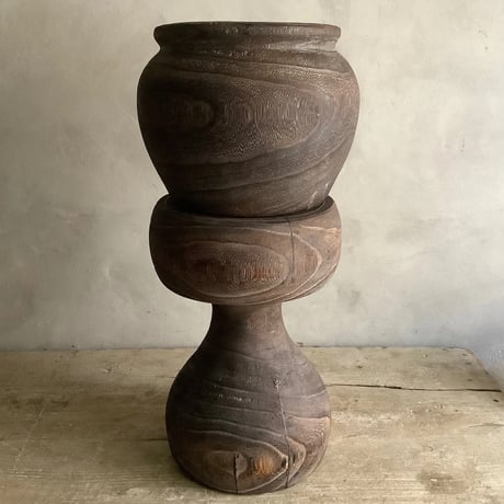 Wood Stool ＆ Pot Cover  ウッドスツール&ポットカバー