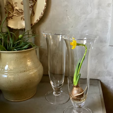 "Clear Voltage" Flower vase Made in Japan (クリアガラス フラワーベース"クリアボルテージ”日本製)