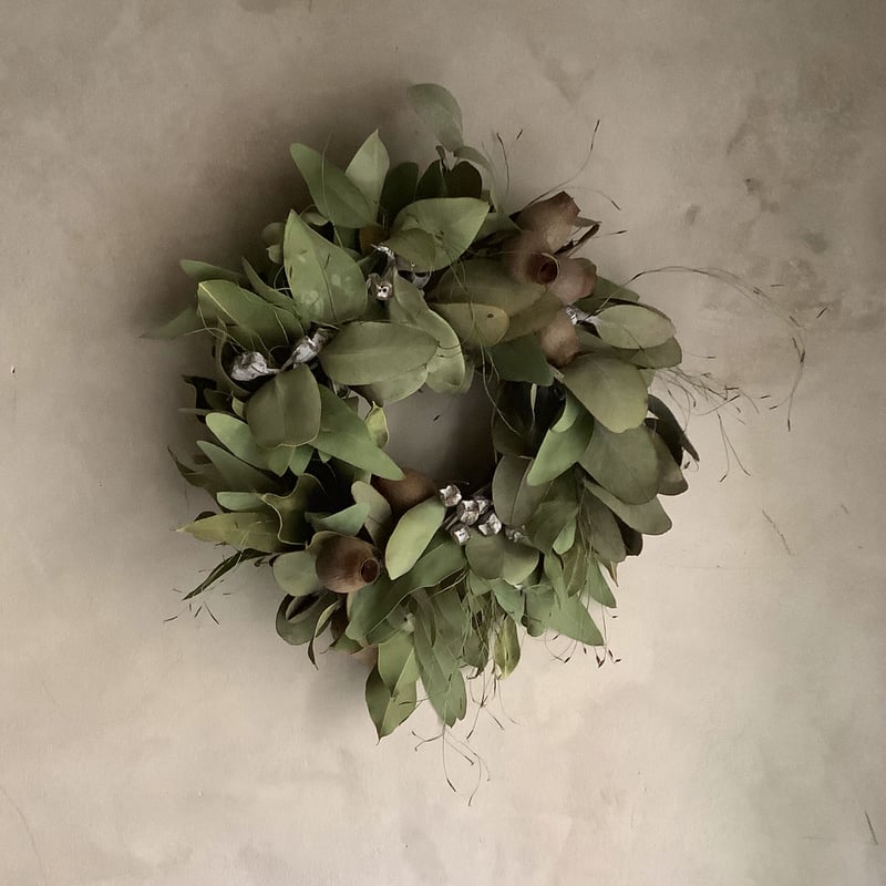 3mixed eucalyptus wreath (3種のユーカリミックスリース) | blo