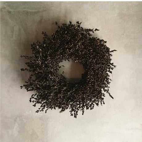 Purple Majesty Wreath (クロキビのリース)