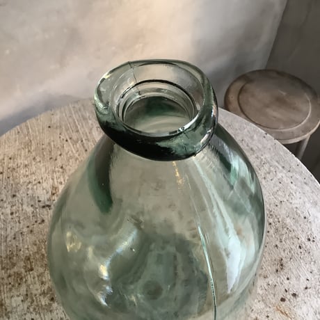 Valencia "catorce" glass bottle flower vase(ヴァレンシア"14"カトルチェ ガラスボトル  フラワーベース)