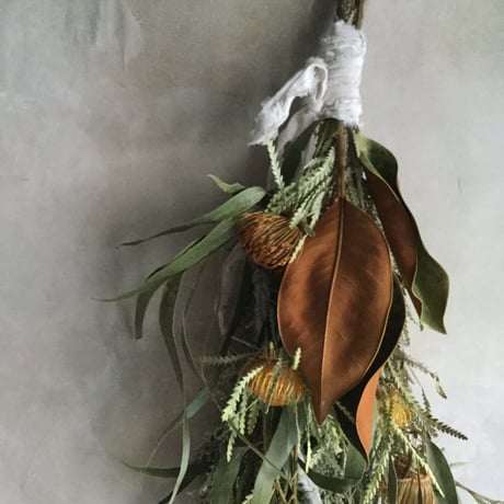Dryandra & Eucalyptus Swag(ドライアンドラとユーカリのスワッグ)