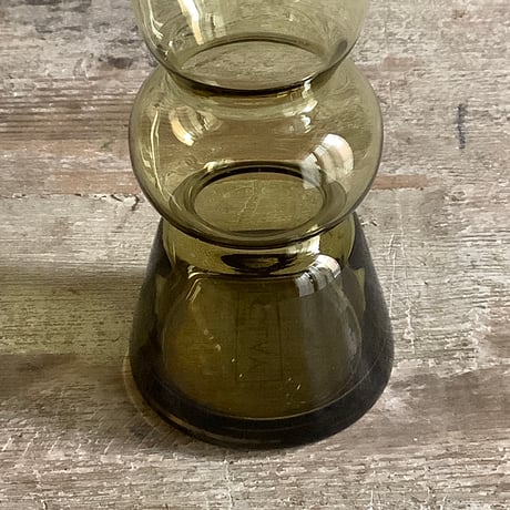 Flower vase Valoa Olive yellow  (フラワーベース バロア オリーブイエロー )