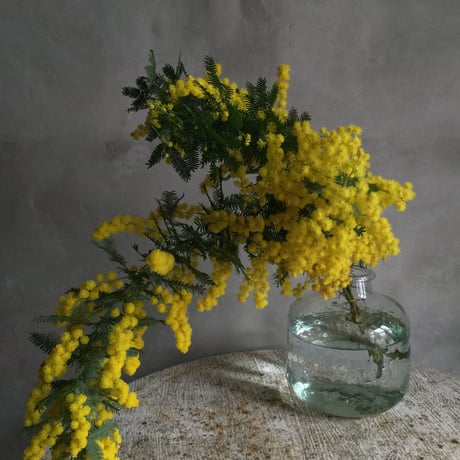 Classical Glass Bottle Flower Vase (クラシカル  ガラスボトル フラワーベース)1.5L