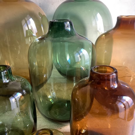 Classical colorerd bottle Flower Vase (クラシカル カラーボトル フラワーベース)