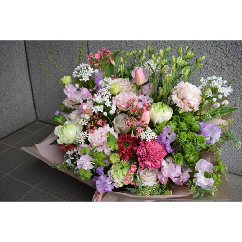 フラワーアレンジメント　3点おまとめ アレンジメント size:S ナチュラルグリーン｜花次郎のフラワー