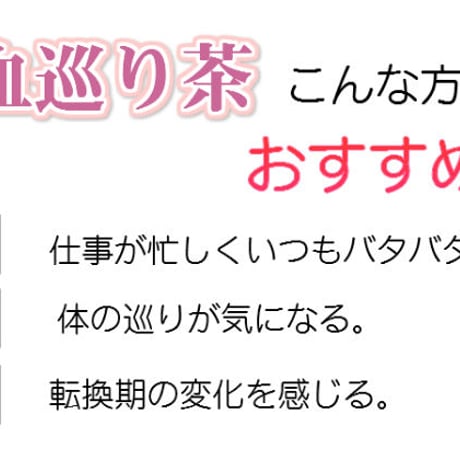 気血巡り茶　10P