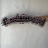 Restaurantネオンサイン