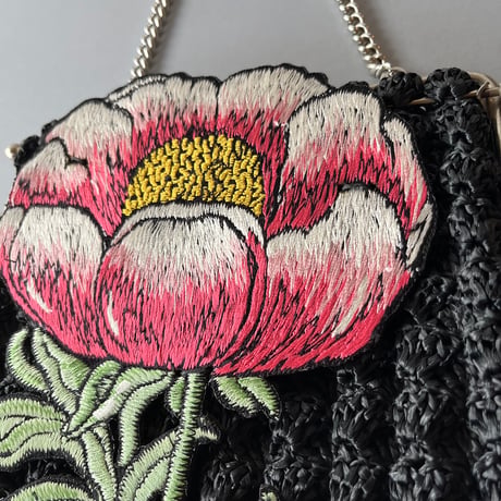 お花バッグのオブジェ
