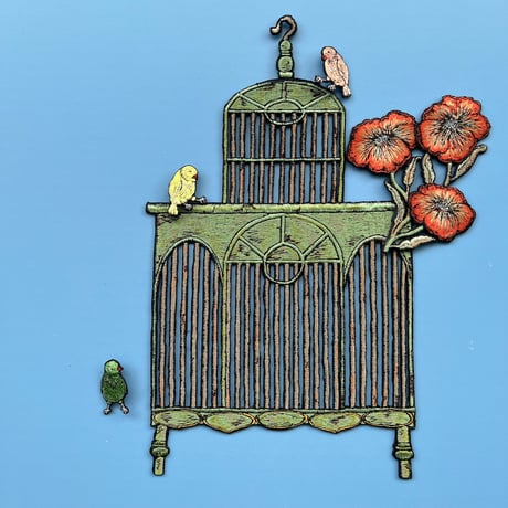 オレンジ色の花