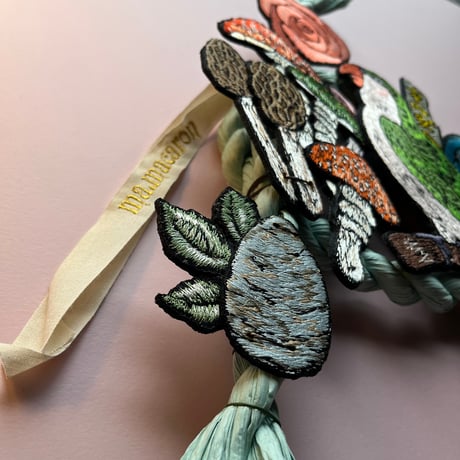 オウム　お正月飾り