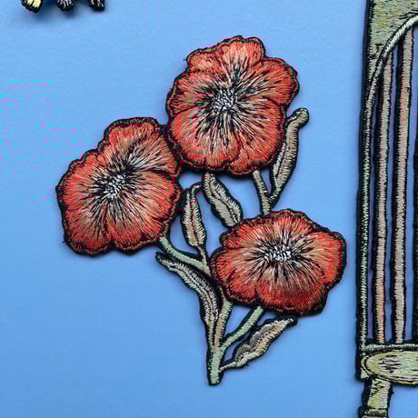 ma.macaron 刺繍アートピース ウォールキャビネット ma.macaron 刺繍アートピース ウォールキャビネット