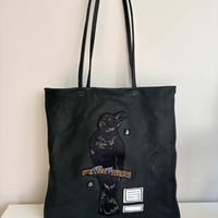 カラスのバッグ A    枝に乗るカラス (Amenez- Moi！ × ma.macaron コラボ作品）