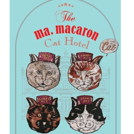 CAT HOTEL ルームキーオブジェ　A〜D
