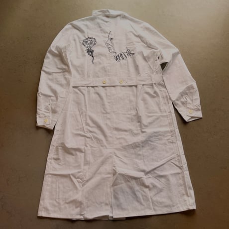 作業用白衣　ワークコート