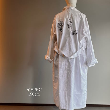 作業用白衣　ワークコート