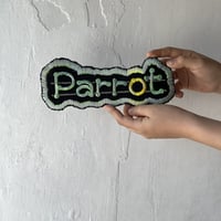 parrotのネオンサイン