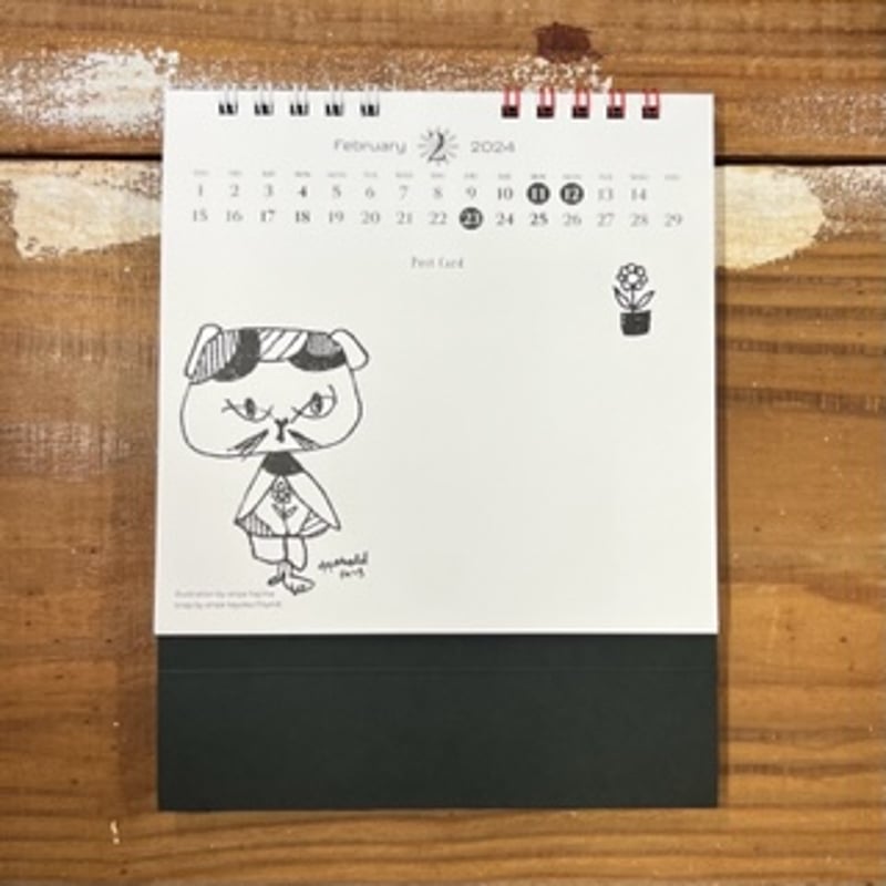 安齋肇画伯デザイン壁掛けカレンダー、Filamk卓上カレンダーセット