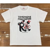 TAMBOURINE MAN FOREVER  Tシャツ WHITE