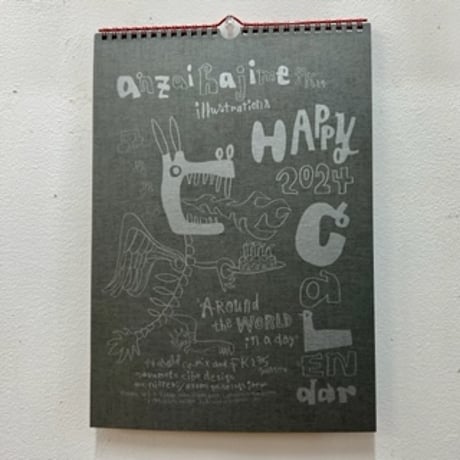 【値下げ】安斎肇 サイン？作品？ 安斎肇個展2010 「大阪のフーレンズ展」 digmeou t ART&DINER