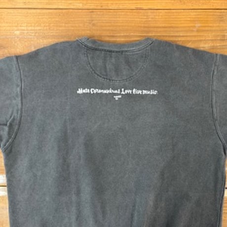 God Save us One and all. スウエット BLACK /NATURAL