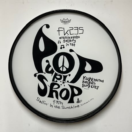 POP UP SHOP Tshirt WHT illustrated by 安齋肇