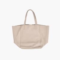 SMOOTH SOFT COW LEATHER / TOTE BAG(NAVY) | THE ...