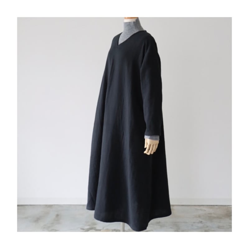 ふわふわ厚みが2倍／ゆったりリラックスワンピース／厚手ダブルガーゼ