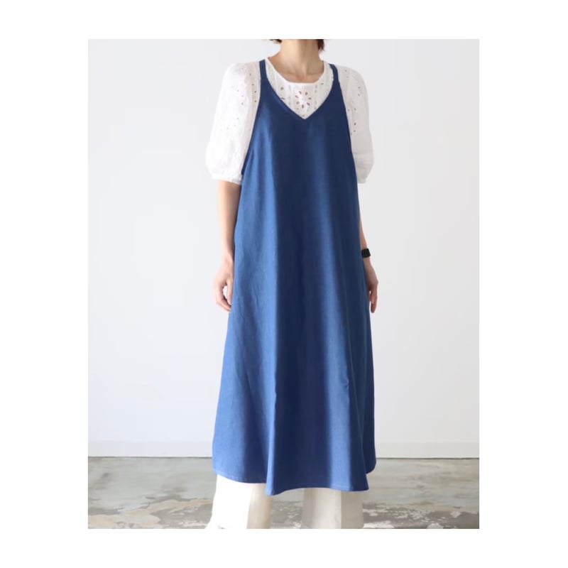 劇レア キャピタル ストライプ デニム エプロン ドレス KAPITAL 児島 劇レア キャピタル ストライプ デニム エプロン ドレス KAPITAL 児島