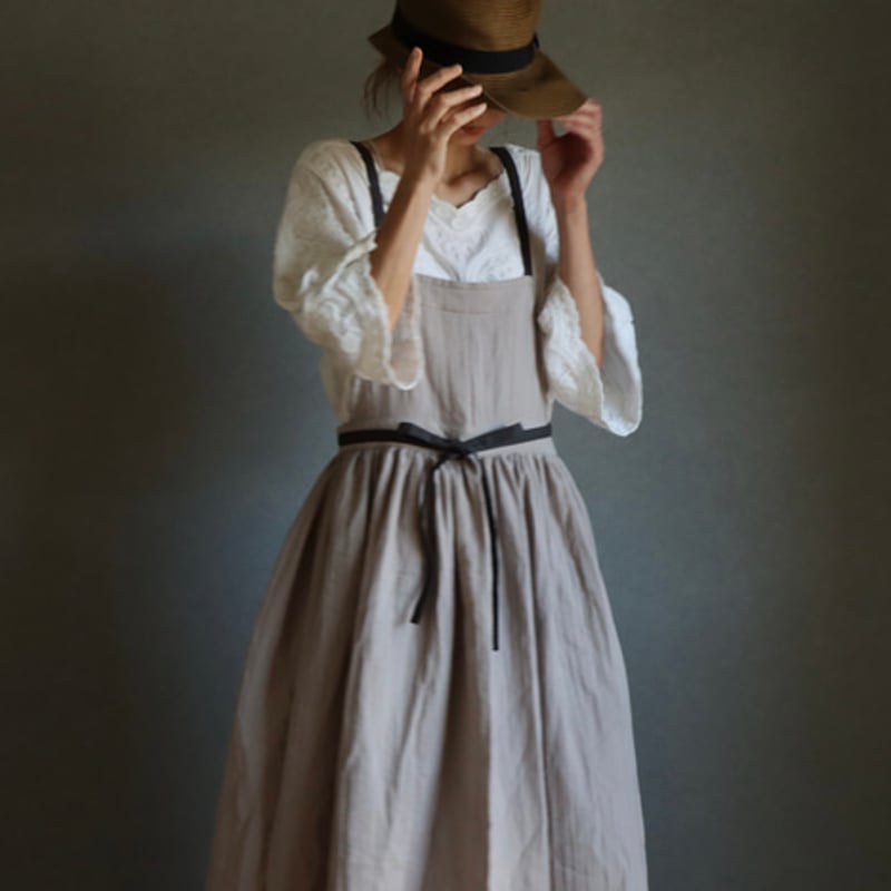 ふっくら厚さ2倍のとろみダブルガーゼとコットンリネンのリボンの