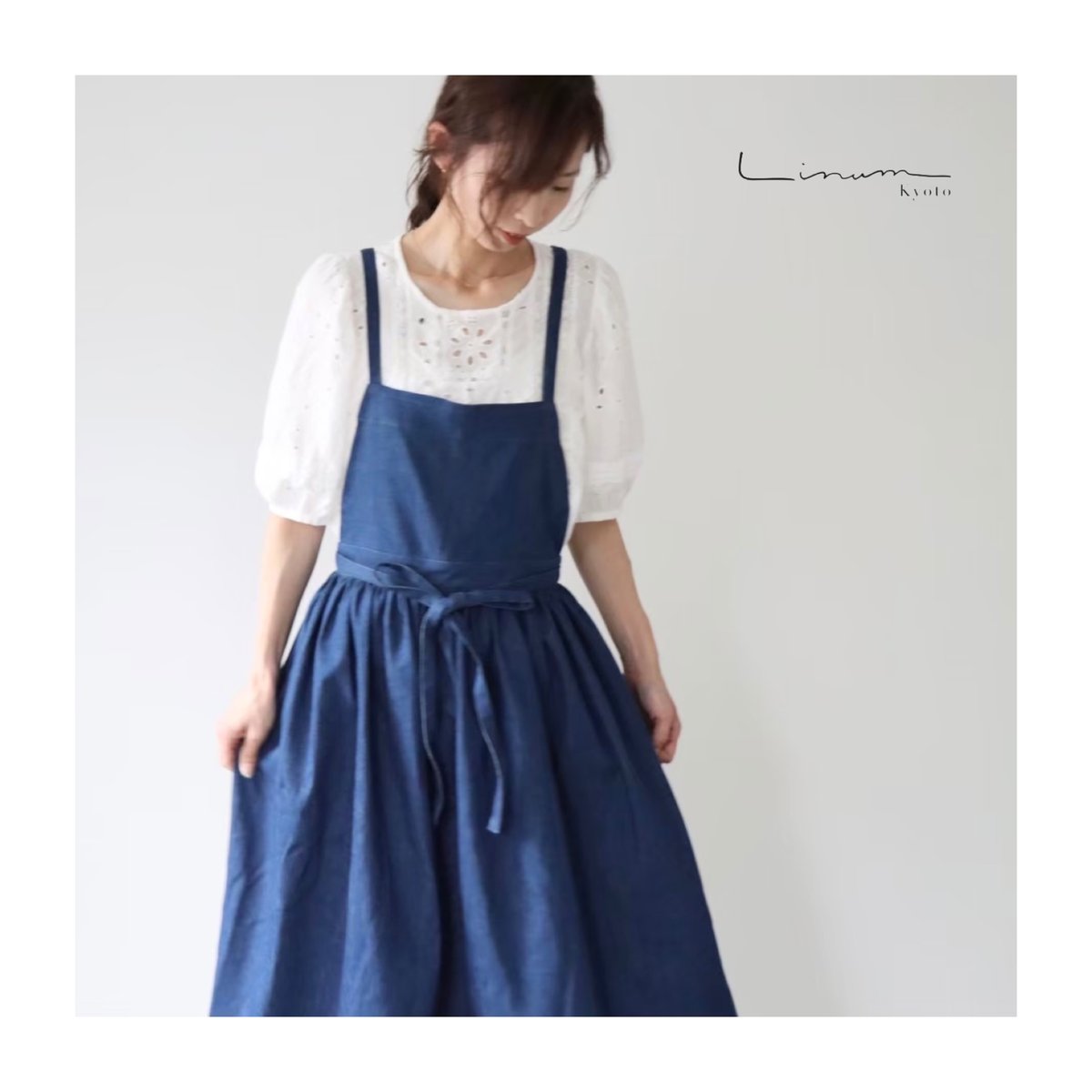 みんなが待ってた！＼再入荷待ち／人気ランキング 岡山児島産9オンススーパーストレッチデニムで仕立てた エプロン・三角巾