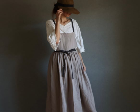 ふっくら厚さ2倍のとろみダブルガーゼとコットンリネンのリボンの