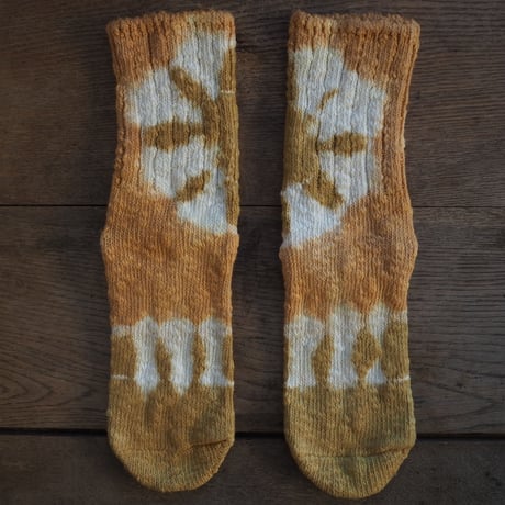 YOUStandard Hemp Cotton Socks(小) (枇杷×柘榴)