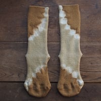 Rib Wool  Socks（トゥルシー×栗）
