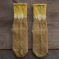 【New】YOUStandard Hemp Cotton Socks(小) (栗×枇杷の花)