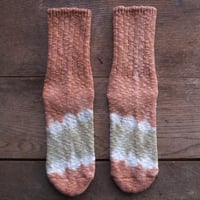 【New】YOUstandard Hemp Cotton Socks(大) (枇杷×ねずみもち）