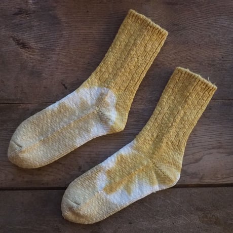YOUstandard Hemp Cotton Socks(大) (山桃×背高泡立草)