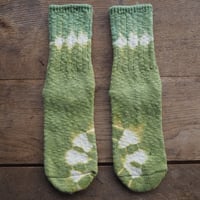 【New】YOUstandard Hemp Cotton Socks(大) (ユーカリ×たで藍)