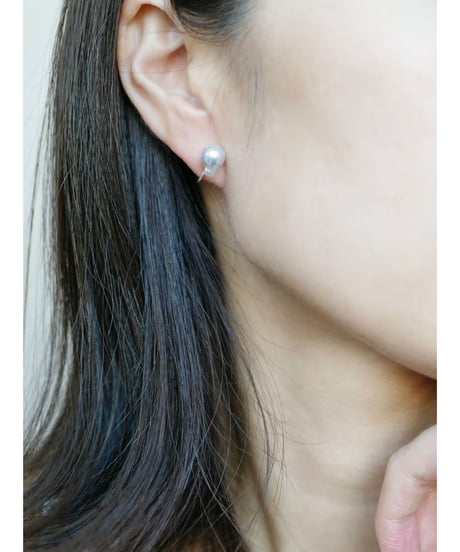 Baroque pearl earring no.2 (イヤリング)