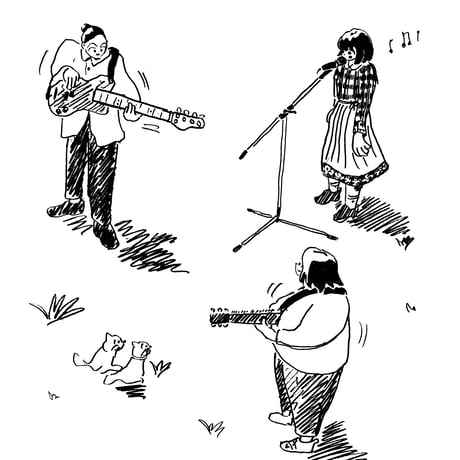 まん腹　合奏トートバッグ