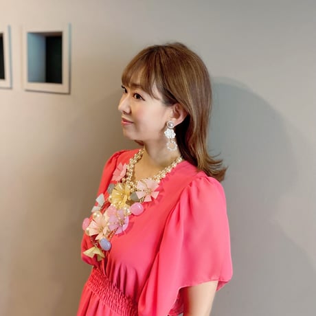 イタリアインポート　サイドスリットロングドレス
