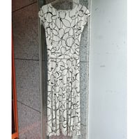 【S〜Lサイズ】フランス製アート花柄ワンピース