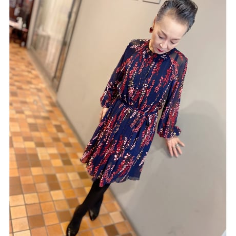 【インスタライブ紹介商品】バックリボンふんわりラインワンピース
