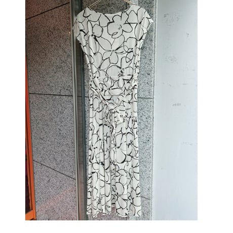 【S〜Lサイズ】フランス製アート花柄ワンピース