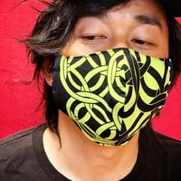 I SPARK メンズmask M-1 GR幾何学xドットマスク