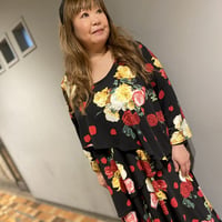 evavarro  アシンメトリーフリル　ジャージーワンピース  T-1638  LOLITA
