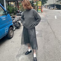 イタリアインポート　ラメプリントスカート