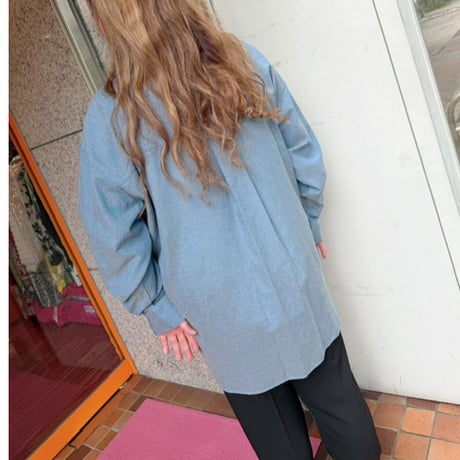 【XS〜4L】ボウタイ付きシャツ