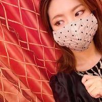 I SPARK  Mask(夏用マスク)  息がしやすいマスク onドットベージュ