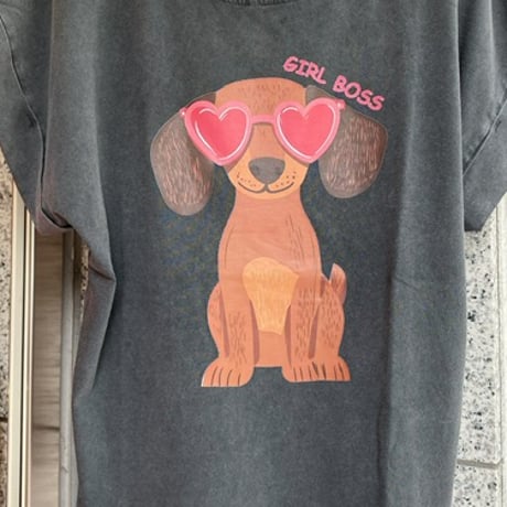 【XS〜Mサイズ】イタリアインポートサングラスダックスTシャツ